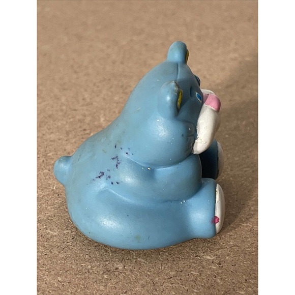 Fisher Price Loving Family Dollhouse Vintage 1993 Blue Teddy Bear Toy 1.5" - Picture 4 of 6